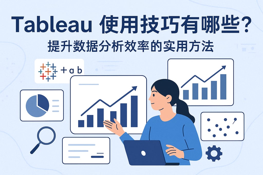 Tableau使用技巧有哪些？提升数据分析效率的实用方法
