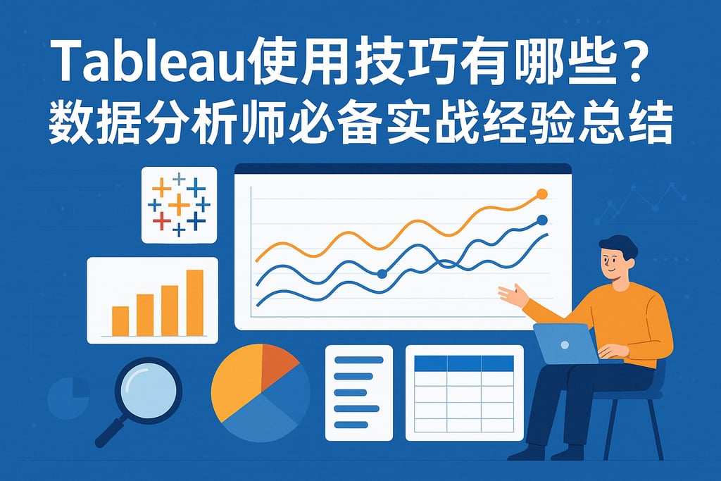 Tableau使用技巧有哪些？数据分析师必备实战经验总结