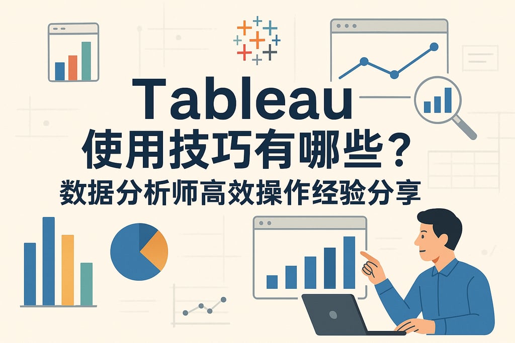 Tableau使用技巧有哪些？数据分析师高效操作经验分享