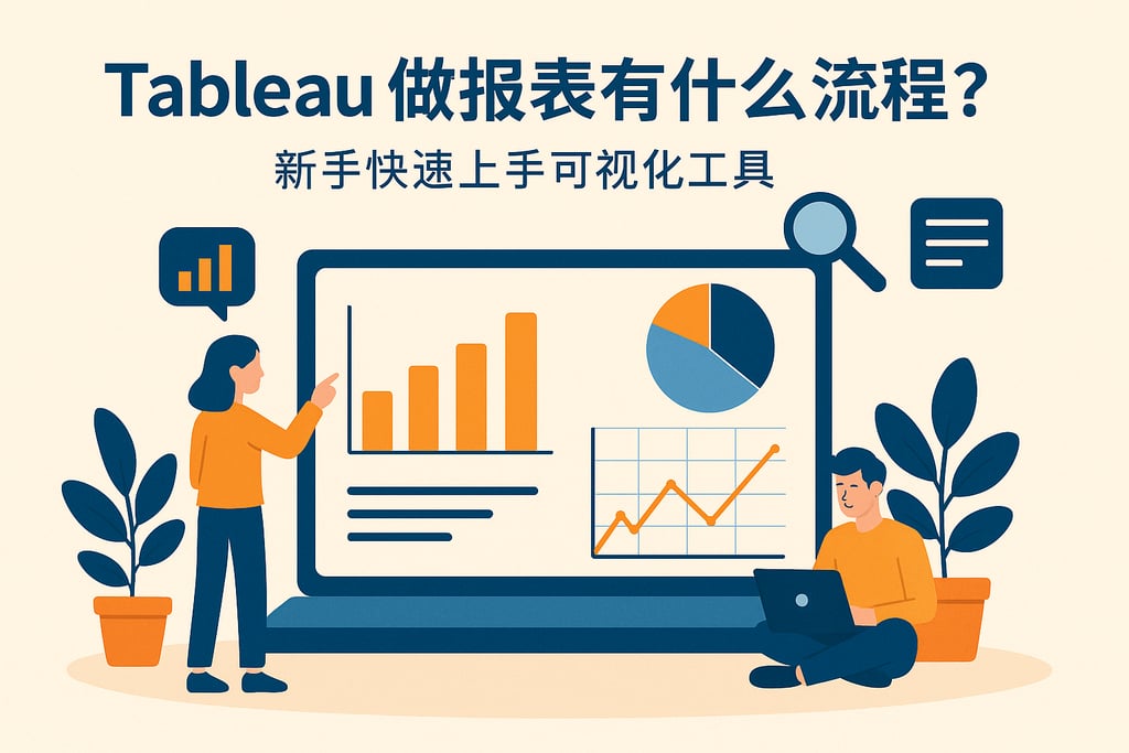 Tableau做报表有什么流程？新手快速上手可视化工具