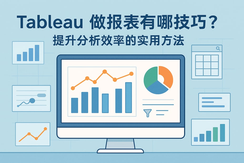Tableau做报表有哪些技巧？提升分析效率的实用方法