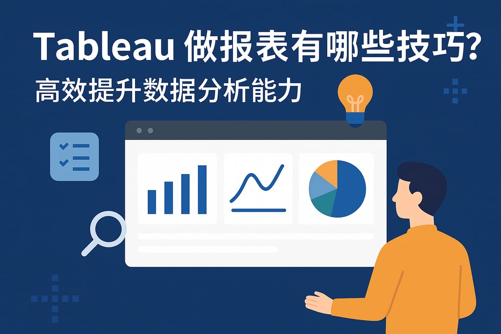 Tableau做报表有哪些技巧？高效提升数据分析能力