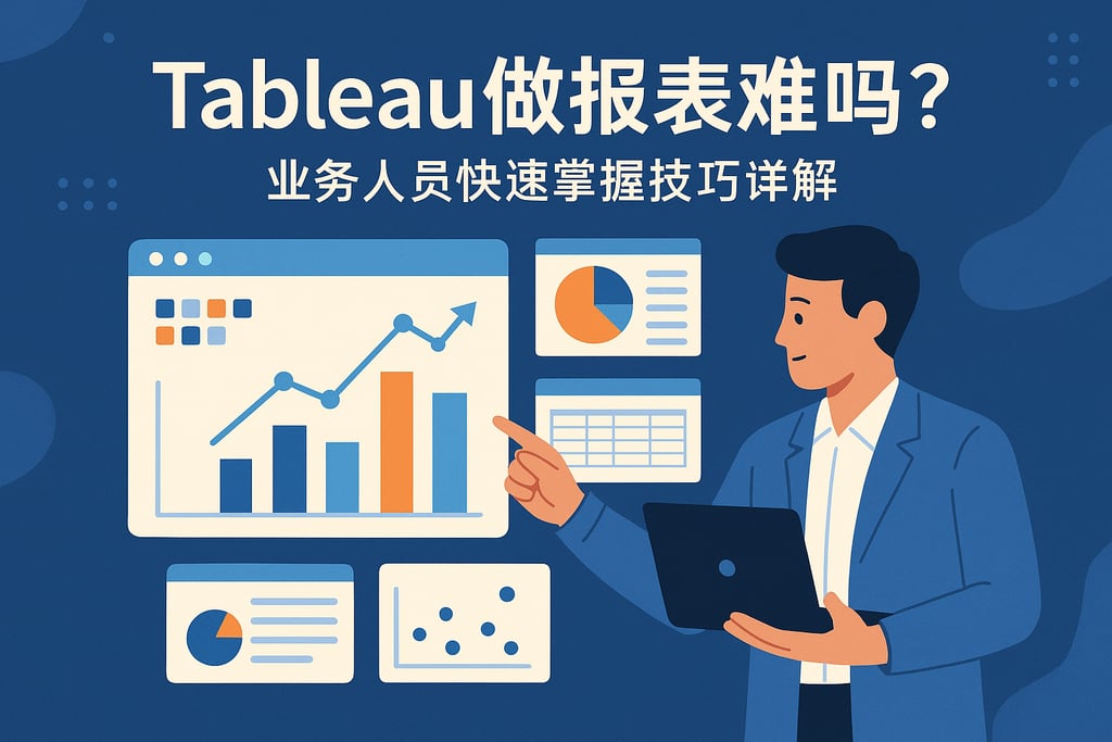 Tableau做报表难吗？业务人员快速掌握技巧详解