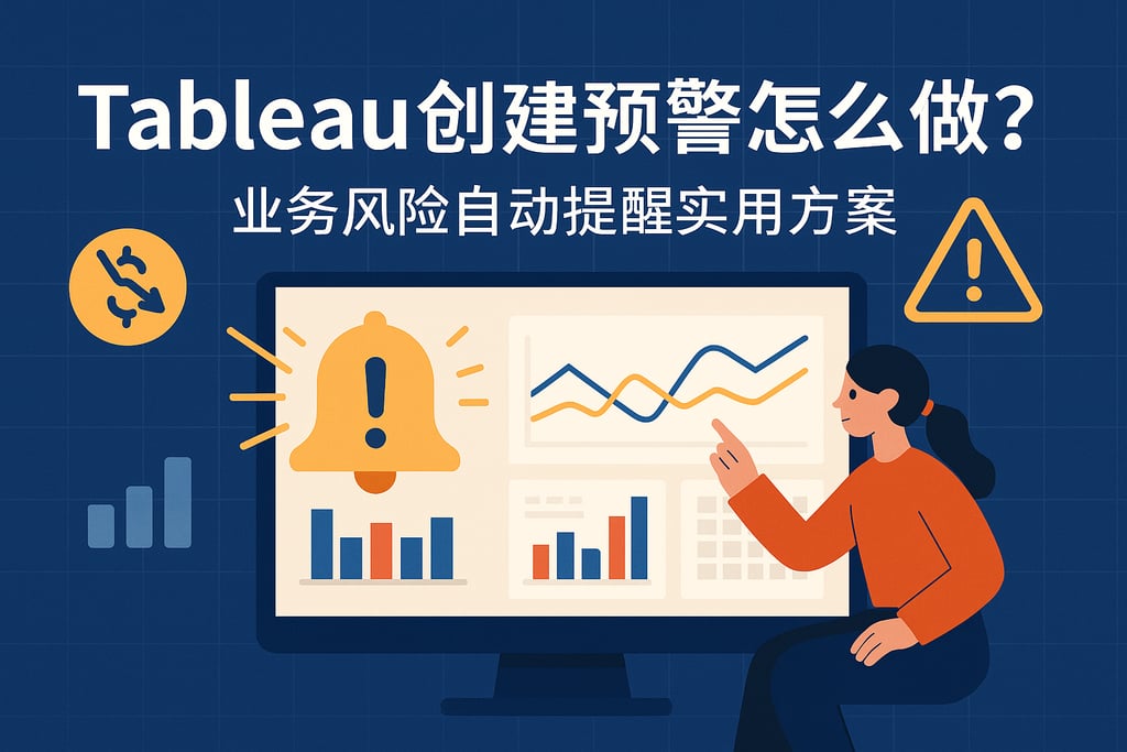 Tableau创建预警怎么做？业务风险自动提醒实用方案