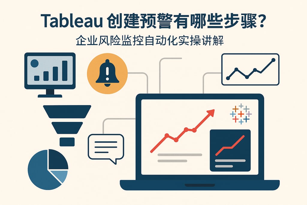 Tableau创建预警有哪些步骤？企业风险监控自动化实操讲解