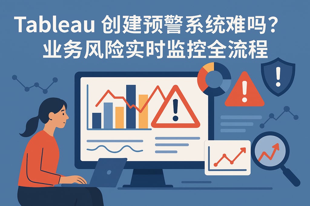Tableau创建预警系统难吗？业务风险实时监控全流程