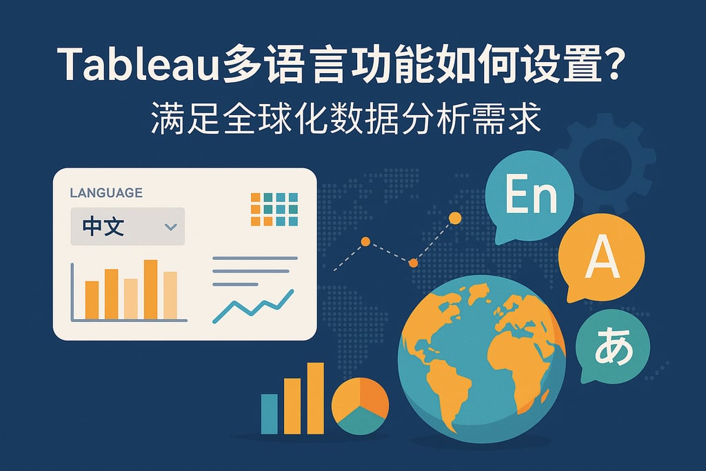 Tableau多语言功能如何设置？满足全球化数据分析需求