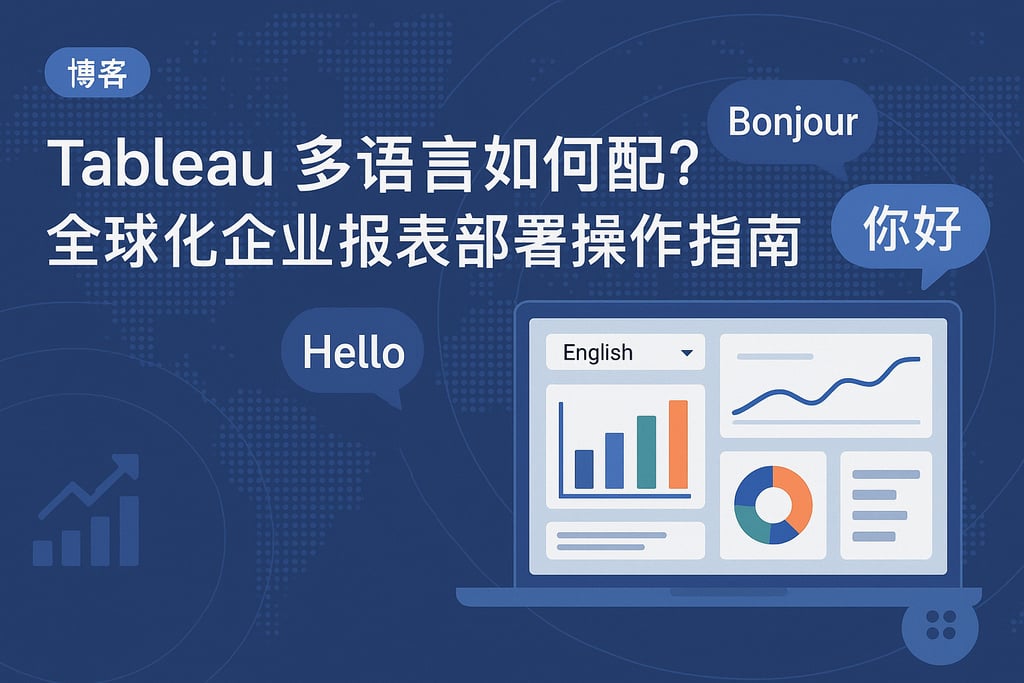Tableau多语言如何配置？全球化企业报表部署操作指南