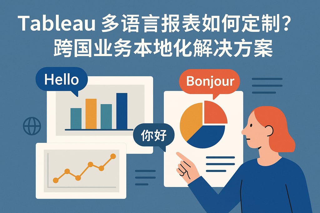 Tableau多语言报表如何定制？跨国业务本地化解决方案