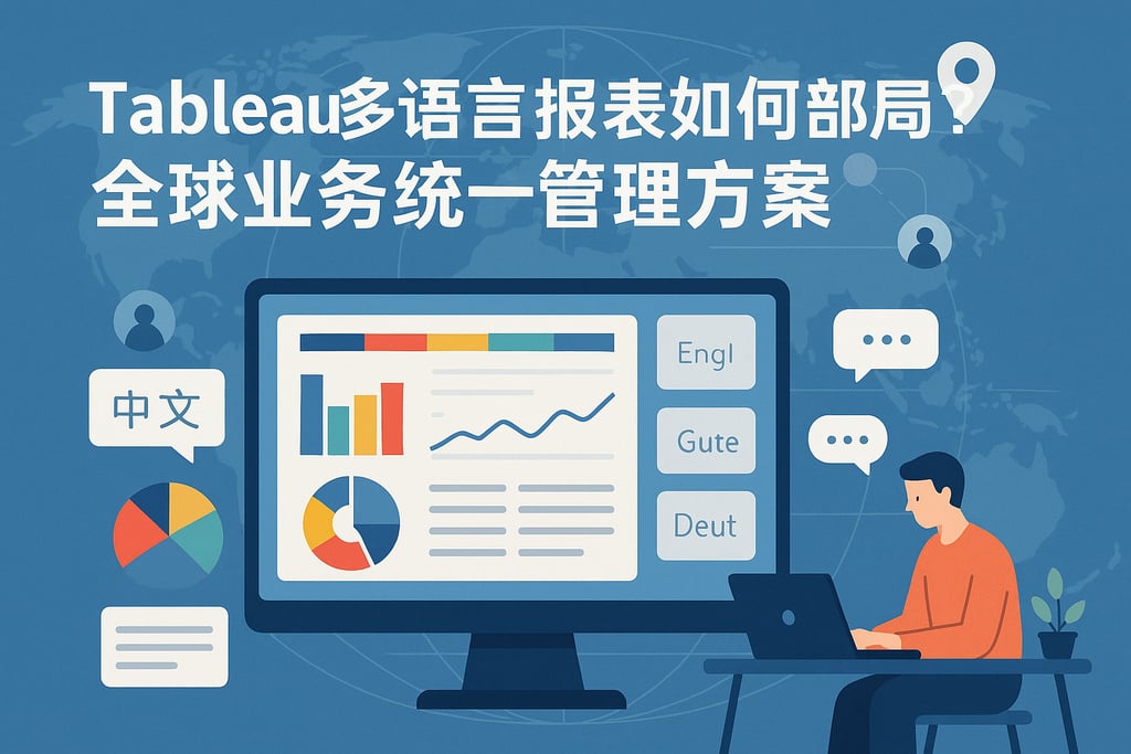 Tableau多语言报表如何部署？全球业务统一管理方案