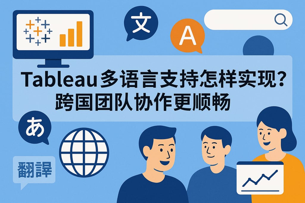 Tableau多语言支持怎样实现？跨国团队协作更顺畅