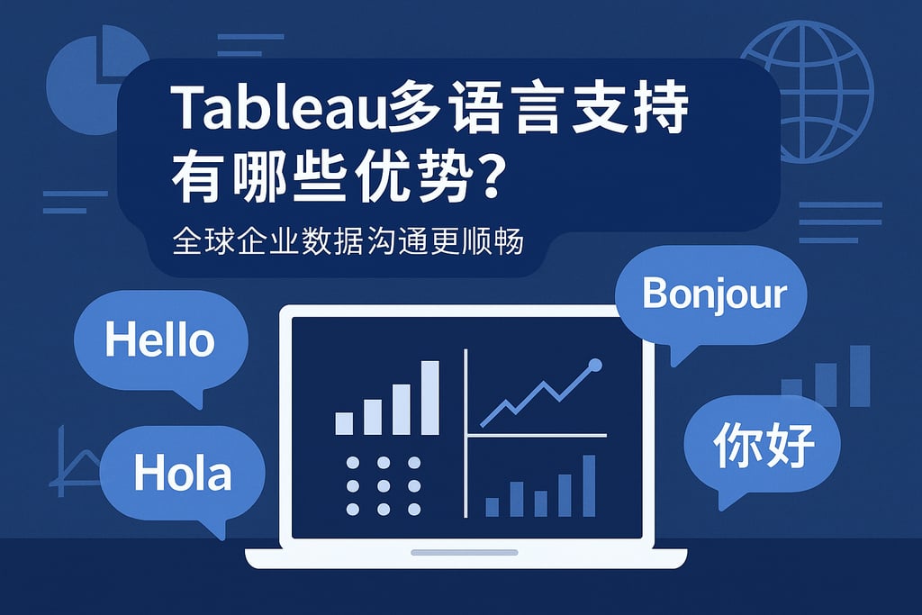 Tableau多语言支持有哪些优势？全球企业数据沟通更顺畅