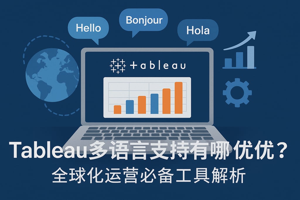 Tableau多语言支持有哪些优势？全球化运营必备工具解析