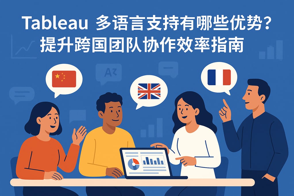 Tableau多语言支持有哪些优势？提升跨国团队协作效率指南