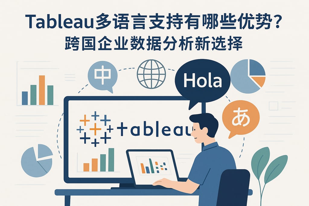 Tableau多语言支持有哪些优势？跨国企业数据分析新选择