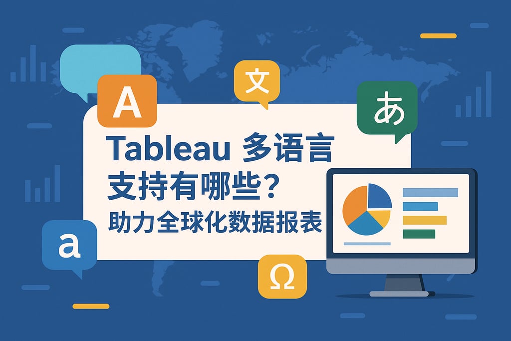 Tableau多语言支持有哪些？助力全球化数据报表