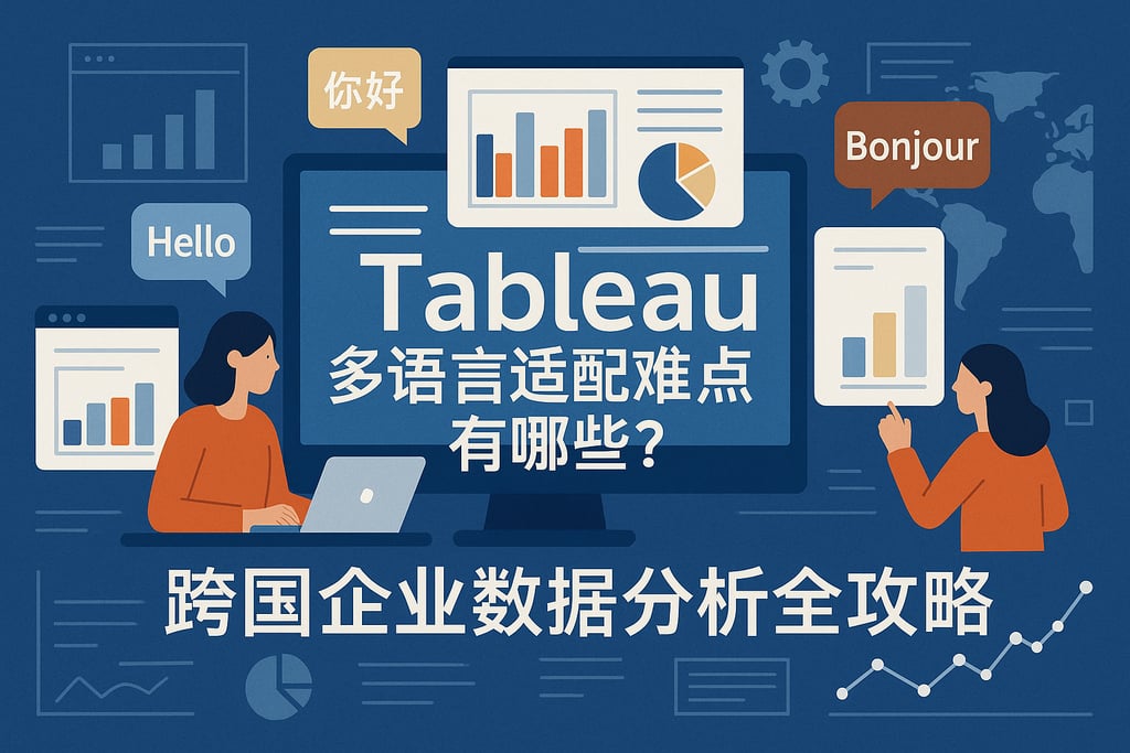 Tableau多语言适配难点有哪些？跨国企业数据分析全攻略