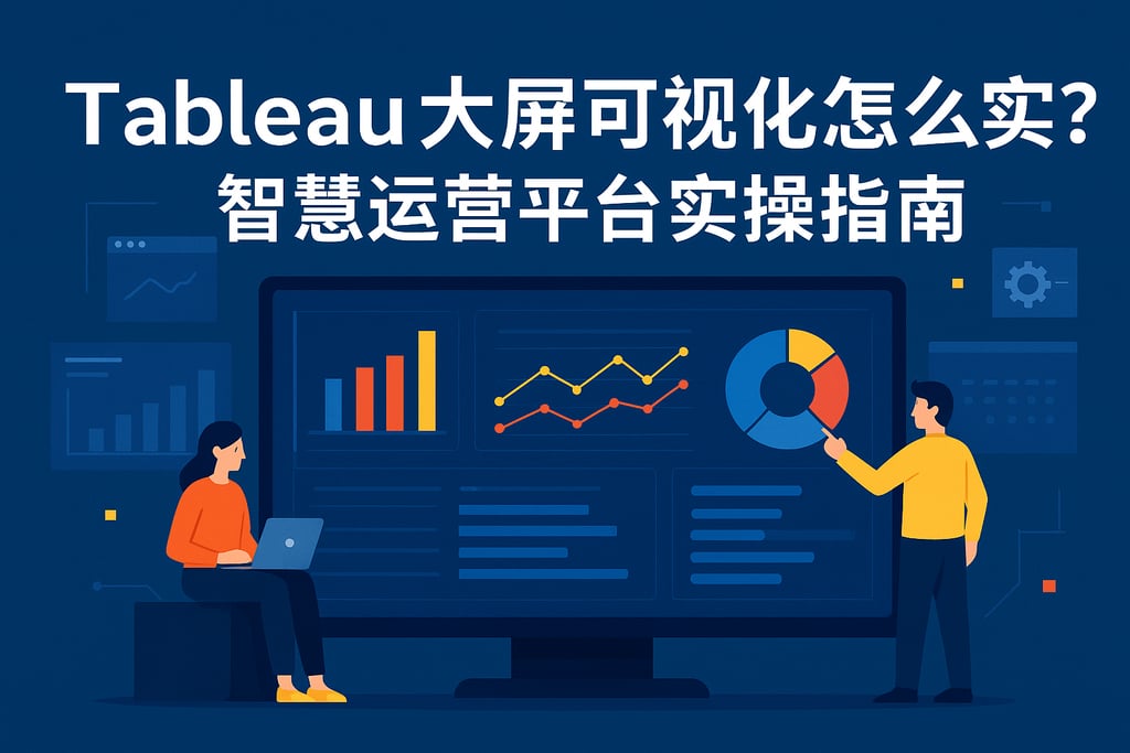 Tableau大屏可视化怎么实现？智慧运营平台实操指南