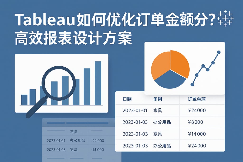 Tableau如何优化订单金额分析？高效报表设计方案