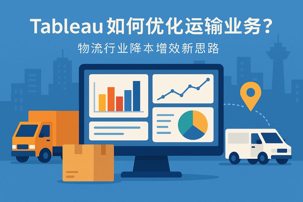 Tableau如何优化运输业务？物流行业降本增效新思路