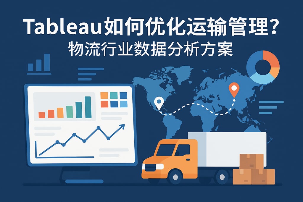 Tableau如何优化运输管理？物流行业数据分析方案