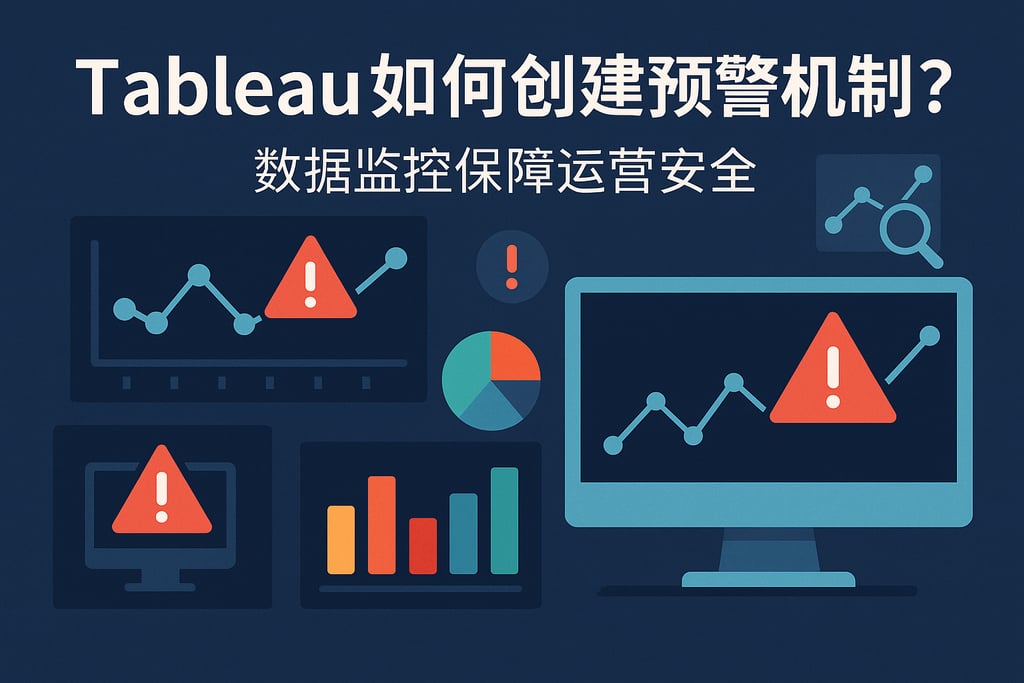 Tableau如何创建预警机制？数据监控保障运营安全