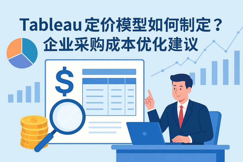 Tableau定价模型如何制定？企业采购成本优化建议