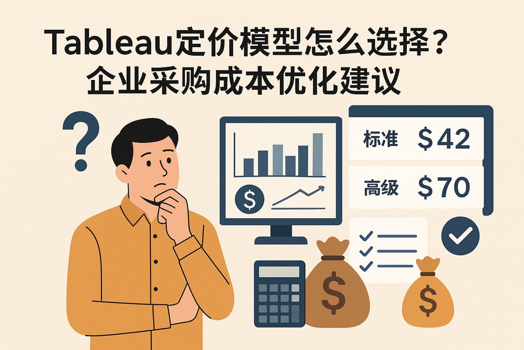 Tableau定价模型怎么选择？企业采购成本优化建议
