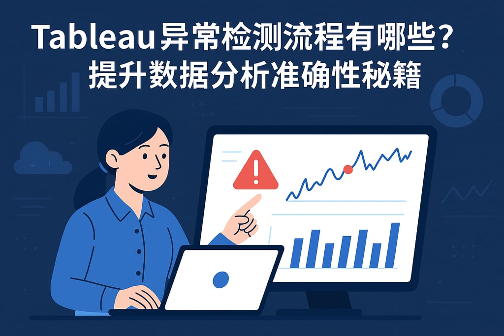 Tableau异常检测流程有哪些？提升数据分析准确性的秘籍