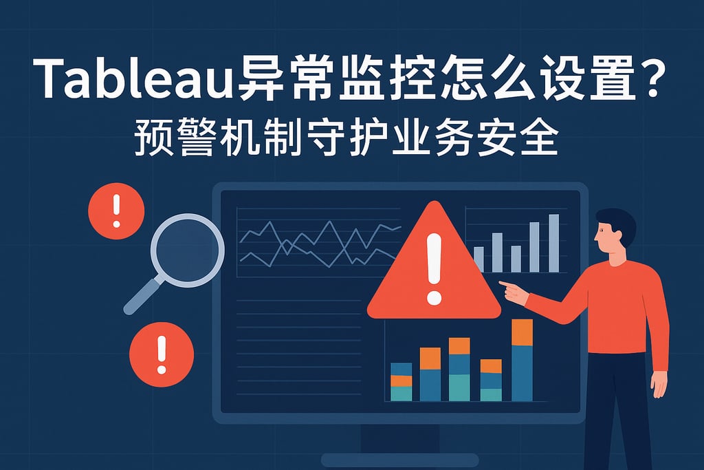 Tableau异常监控怎么设置？预警机制守护业务安全