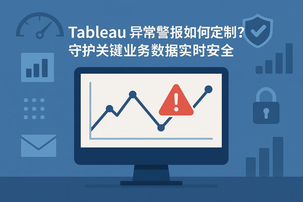 Tableau异常警报如何定制？守护关键业务数据实时安全。