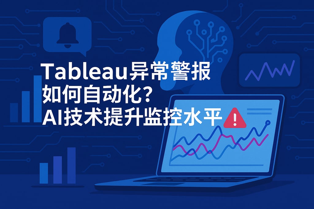 Tableau异常警报如何自动化？AI技术提升监控水平
