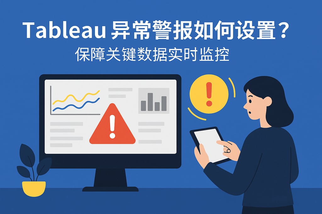 Tableau异常警报如何设置？保障关键数据实时监控