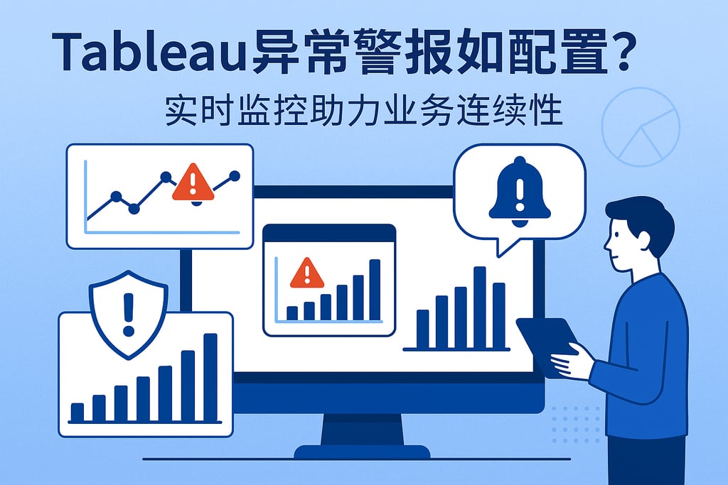 Tableau异常警报如何配置？实时监控助力业务连续性