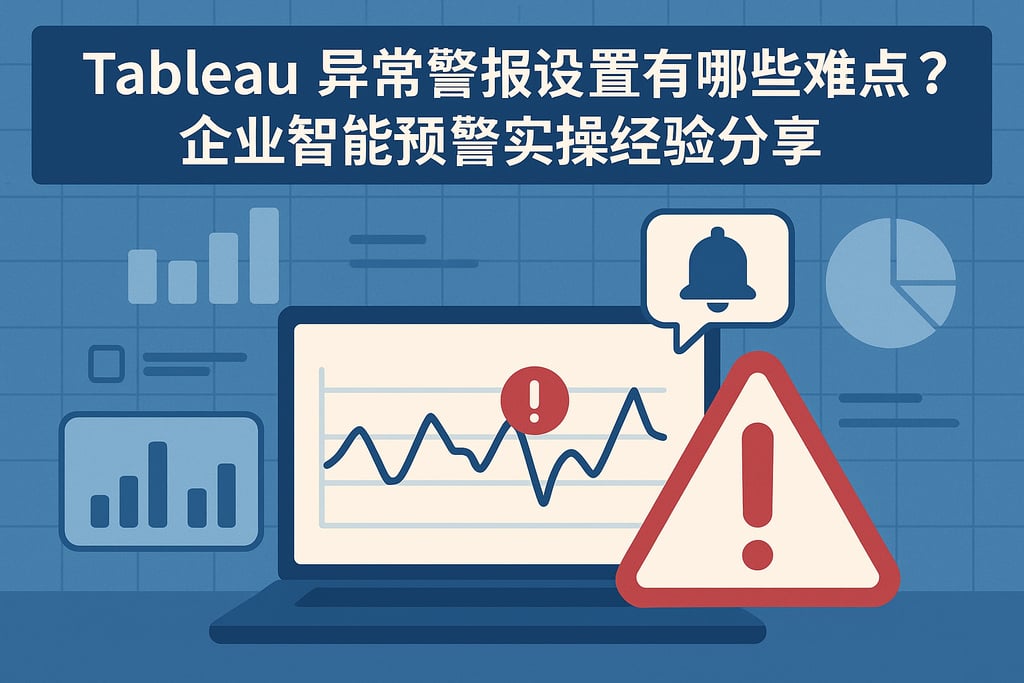 Tableau异常警报设置有哪些难点？企业智能预警实操经验分享