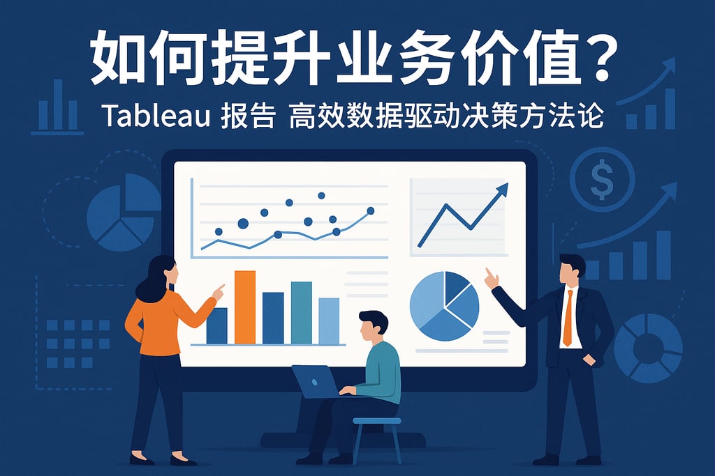 Tableau报告如何提升业务价值？高效数据驱动决策方法论