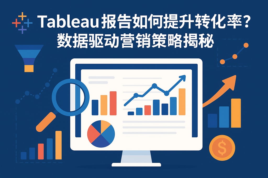 Tableau报告如何提升转化率？数据驱动营销策略揭秘