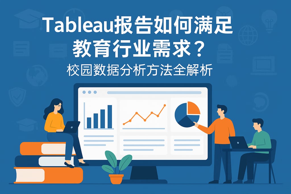 Tableau报告如何满足教育行业需求？校园数据分析方法全解析