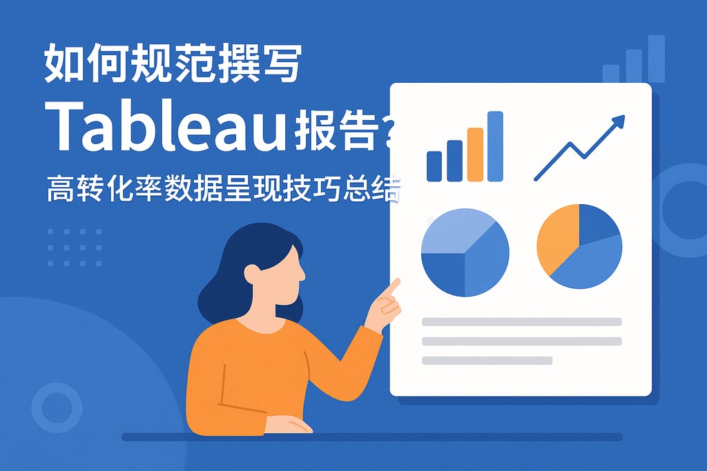Tableau报告如何规范撰写？高转化率数据呈现技巧总结