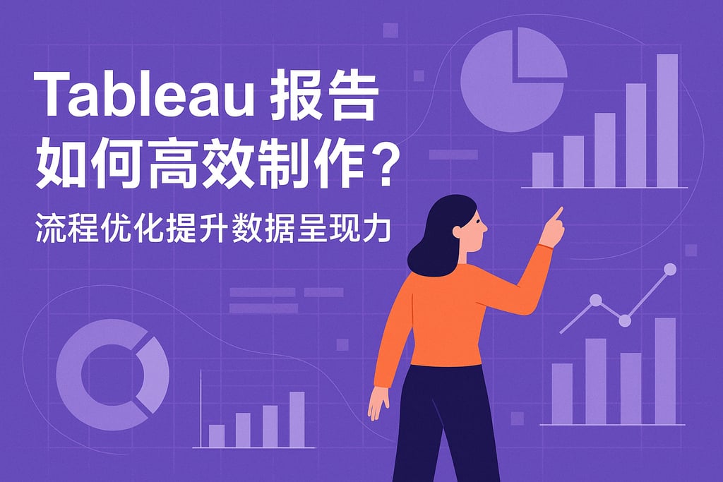 Tableau报告如何高效制作？流程优化提升数据呈现力