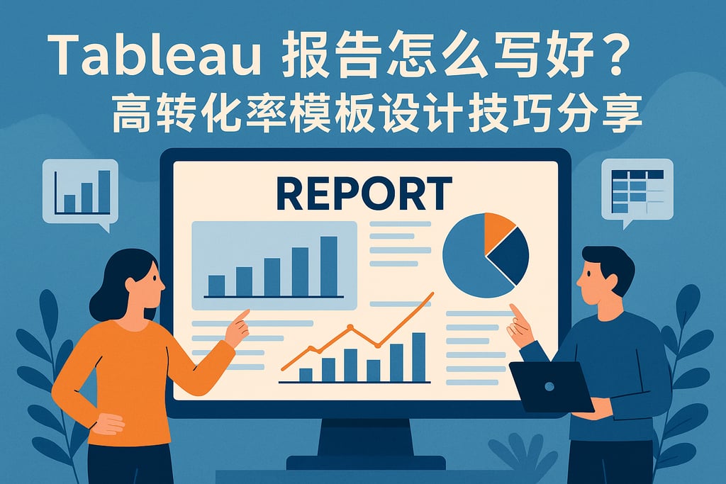 Tableau报告怎么写好？高转化率模板设计技巧分享
