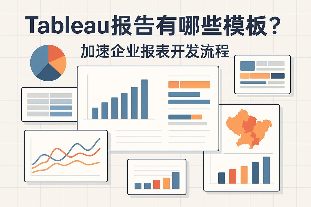 Tableau报告有哪些模板？加速企业报表开发流程