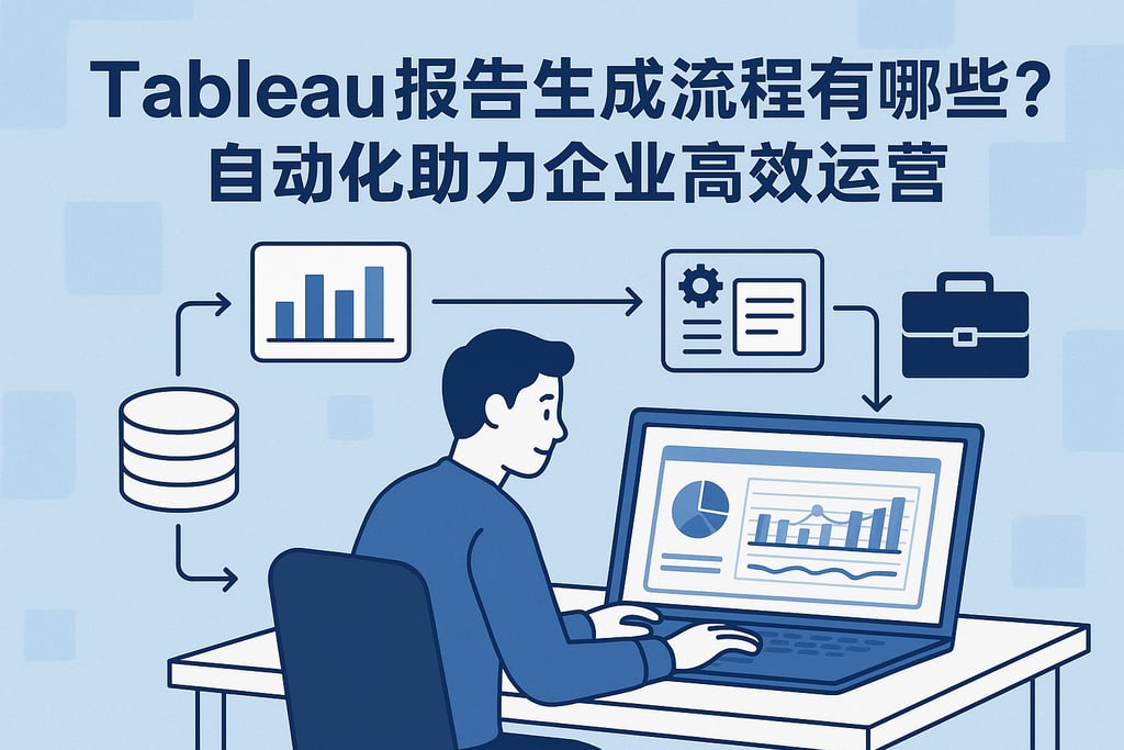 Tableau报告生成流程有哪些？自动化助力企业高效运营