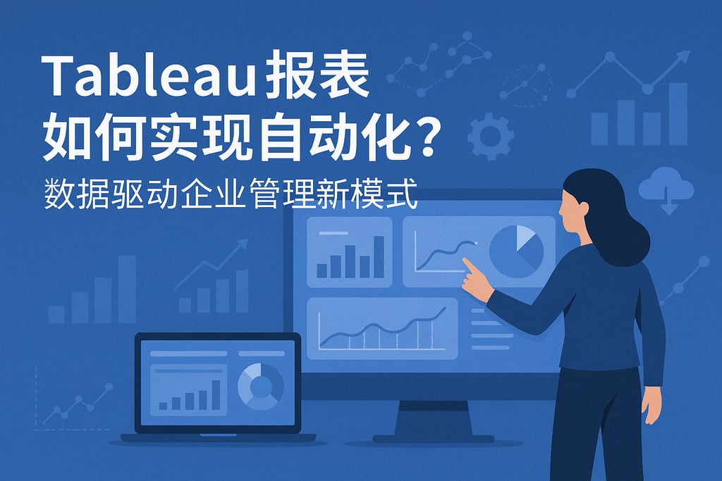 Tableau报表如何实现自动化？数据驱动企业管理新模式