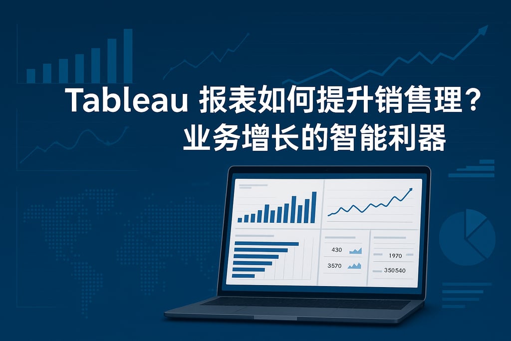 Tableau报表如何提升销售管理？业务增长的智能利器