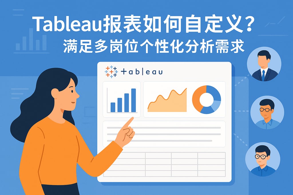 Tableau报表如何自定义？满足多岗位个性化分析需求