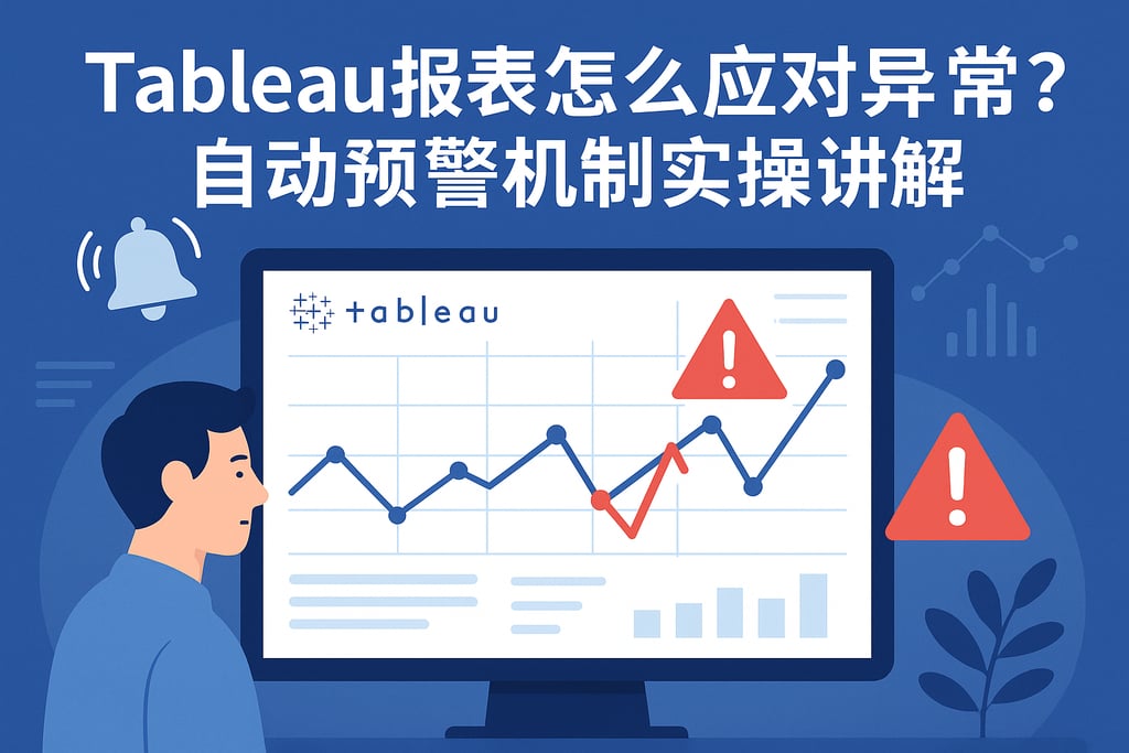 Tableau报表怎么应对异常？自动预警机制实操讲解