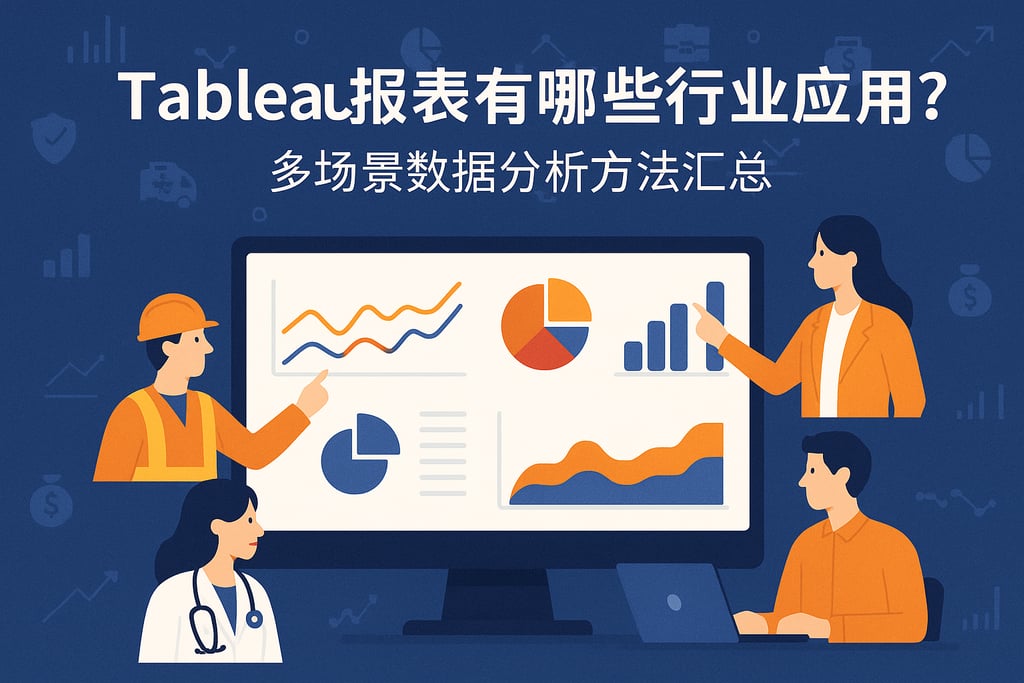 Tableau报表有哪些行业应用？多场景数据分析方法汇总