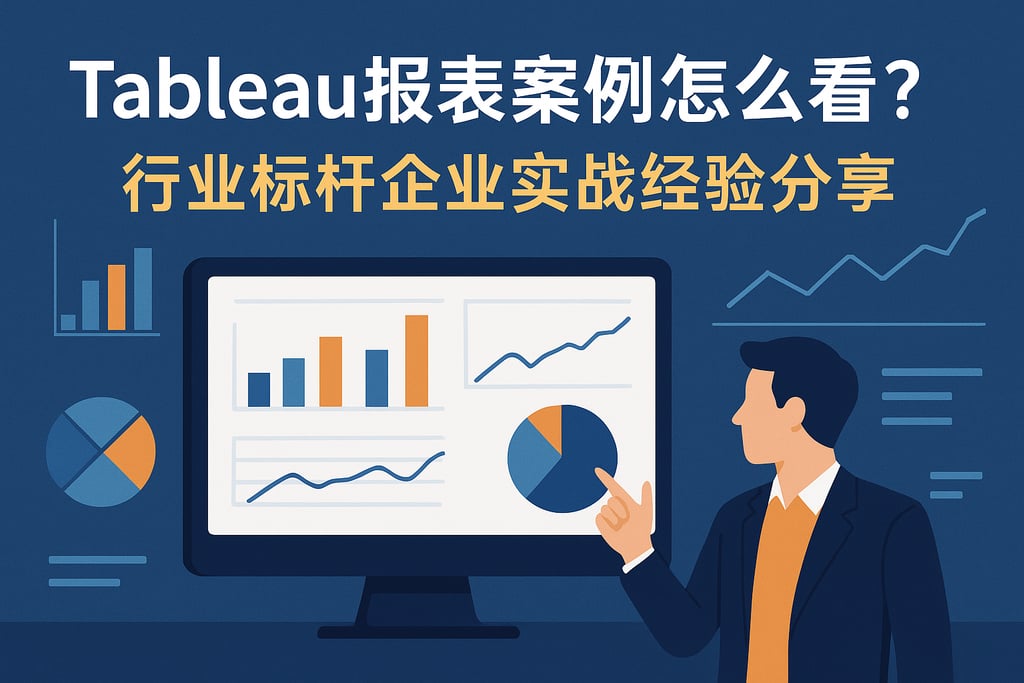 Tableau报表案例怎么看？行业标杆企业实战经验分享