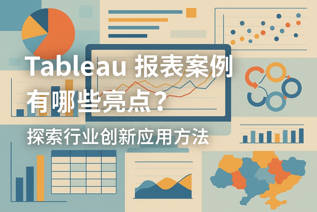 Tableau报表案例有哪些亮点？探索行业创新应用方法。